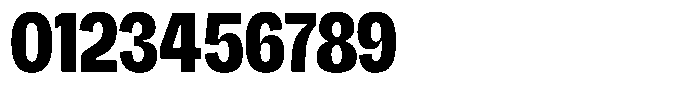 Chairo Neue Bold Extra Condensed Font OTHER CHARS