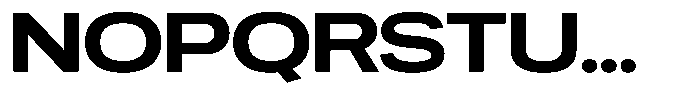 Chairo Neue Bold Extra Expanded Font UPPERCASE