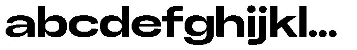 Chairo Neue Bold Extra Expanded FONT