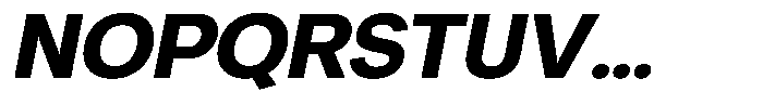 Chairo Neue Bold Italic Font UPPERCASE
