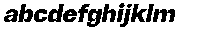 Chairo Neue Bold Semi Condensed Italic FONT