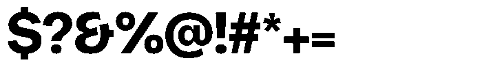 Chairo Neue Bold Font OTHER CHARS