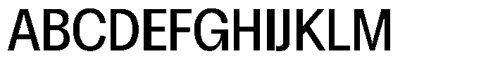 Chairo Neue Condensed Font UPPERCASE