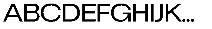 Chairo Neue Expanded Font UPPERCASE