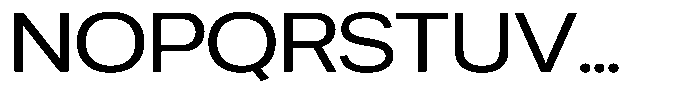 Chairo Neue Expanded Font UPPERCASE
