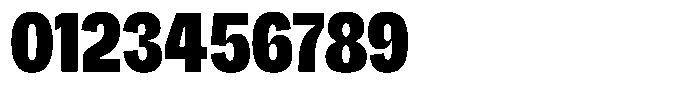 Chairo Neue Extra Bold Extra Condensed Font OTHER CHARS