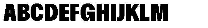 Chairo Neue Extra Bold Extra Condensed Font UPPERCASE