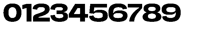Chairo Neue Extra Bold Extra Expanded Font OTHER CHARS