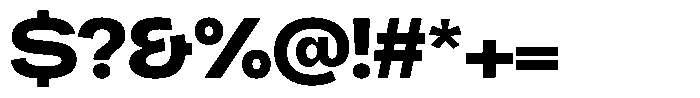 Chairo Neue Extra Bold Extra Expanded Font OTHER CHARS