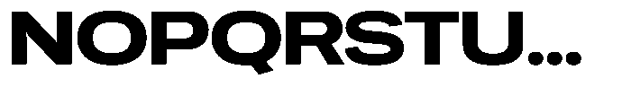 Chairo Neue Extra Bold Extra Expanded Font UPPERCASE
