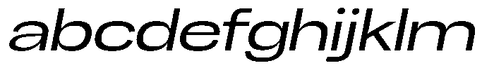 Chairo Neue Extra Expanded Italic FONT