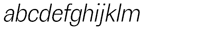 Chairo Neue Extra Light Condensed Italic FONT