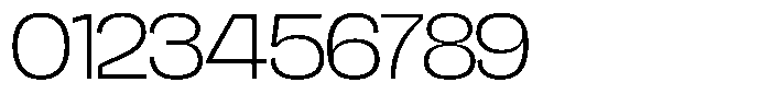 Chairo Neue Extra Light Expanded Font OTHER CHARS