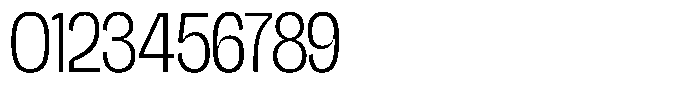 Chairo Neue Extra Light Extra Condensed Font OTHER CHARS