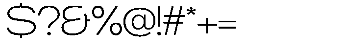 Chairo Neue Extra Light Extra Expanded Font OTHER CHARS