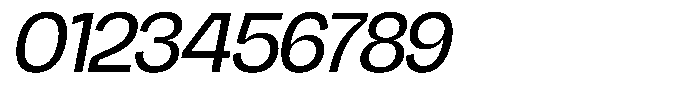 Chairo Neue Italic Font OTHER CHARS