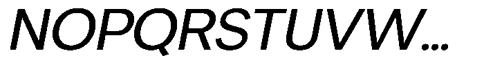 Chairo Neue Italic Font UPPERCASE