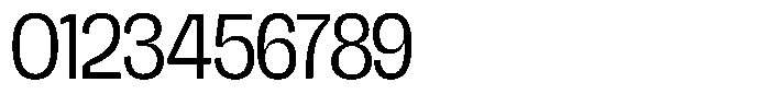 Chairo Neue Light Condensed Font OTHER CHARS