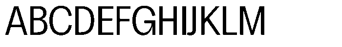 Chairo Neue Light Condensed Font UPPERCASE