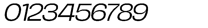 Chairo Neue Light Expanded Italic Font OTHER CHARS
