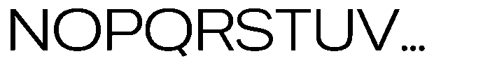 Chairo Neue Light Expanded Font UPPERCASE