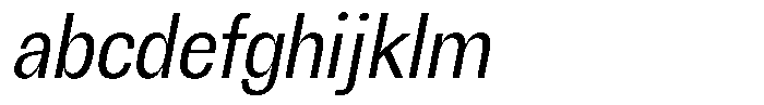 Chairo Neue Light Extra Condensed Italic FONT