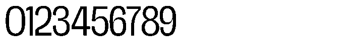 Chairo Neue Light Extra Condensed Font OTHER CHARS