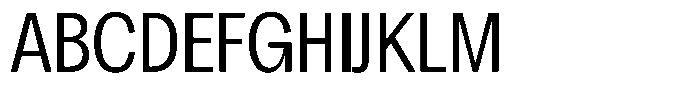 Chairo Neue Light Extra Condensed Font UPPERCASE