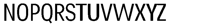 Chairo Neue Light Extra Condensed Font UPPERCASE