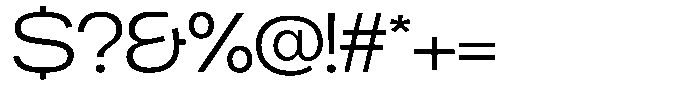 Chairo Neue Light Extra Expanded Font OTHER CHARS