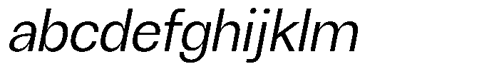 Chairo Neue Light Semi Condensed Italic FONT