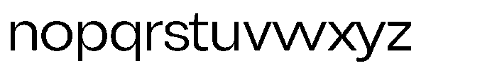 Chairo Neue Light Font LOWERCASE