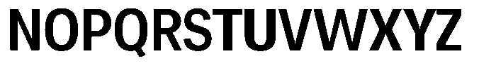 Chairo Neue Medium Condensed Font UPPERCASE