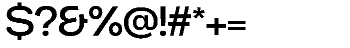 Chairo Neue Medium Expanded Font OTHER CHARS