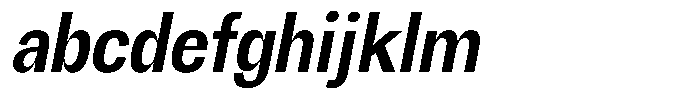 Chairo Neue Medium Extra Condensed Italic FONT