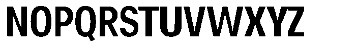 Chairo Neue Medium Extra Condensed Font UPPERCASE
