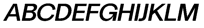 Chairo Neue Medium Italic Font UPPERCASE