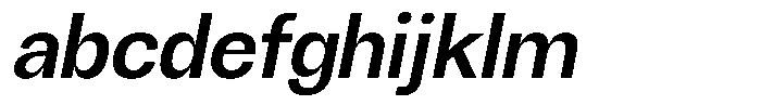 Chairo Neue Medium Semi Condensed Italic FONT