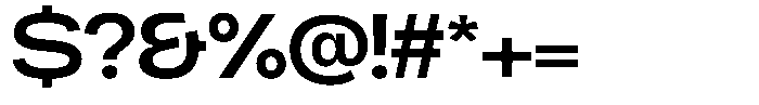 Chairo Neue Semi Bold Extra Expanded Font OTHER CHARS