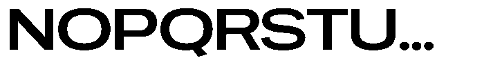 Chairo Neue Semi Bold Extra Expanded Font UPPERCASE