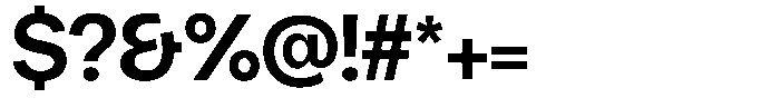 Chairo Neue Semi Bold Font OTHER CHARS