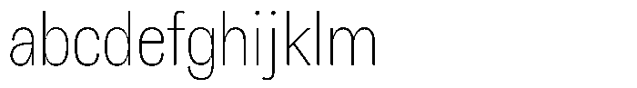 Chairo Neue Thin Extra Condensed FONT