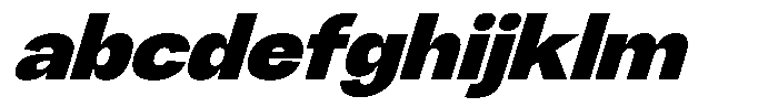 Chairo Sans Black Italic FONT