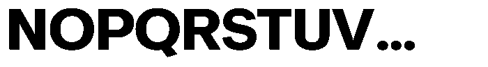 Chairo Sans Bold Font UPPERCASE