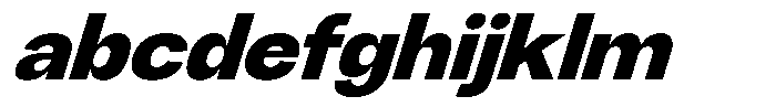 Chairo Sans Extra Bold Italic FONT