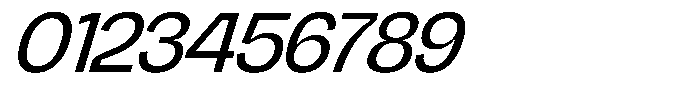Chairo Sans Italic Font OTHER CHARS