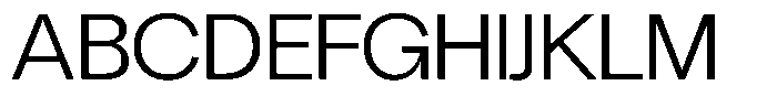 Chairo Sans Light Font UPPERCASE