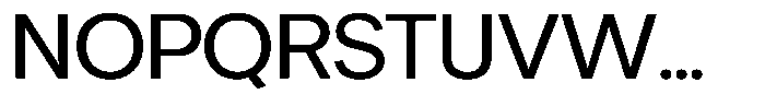 Chairo Sans Regular Regular Font UPPERCASE