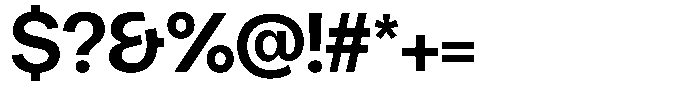 Chairo Sans Semi Bold Font OTHER CHARS