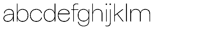 Chairo Sans Thin FONT